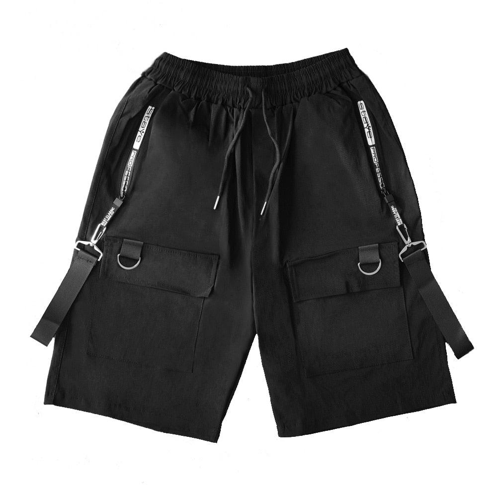 Hip Hop Punk Streetwear Cargo Shorts