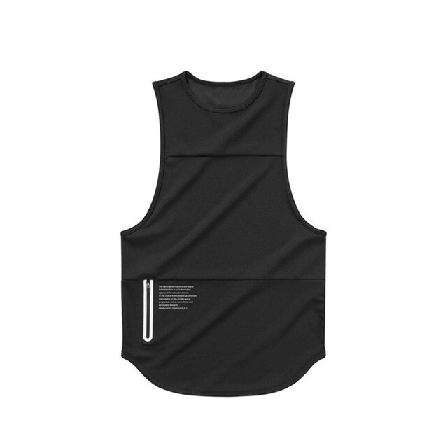 Zipper Summer Breathable Tank Tops