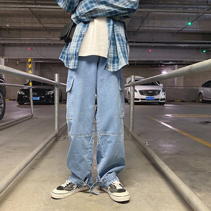 Hip Hop Streetwear Baggy Denim Jeans