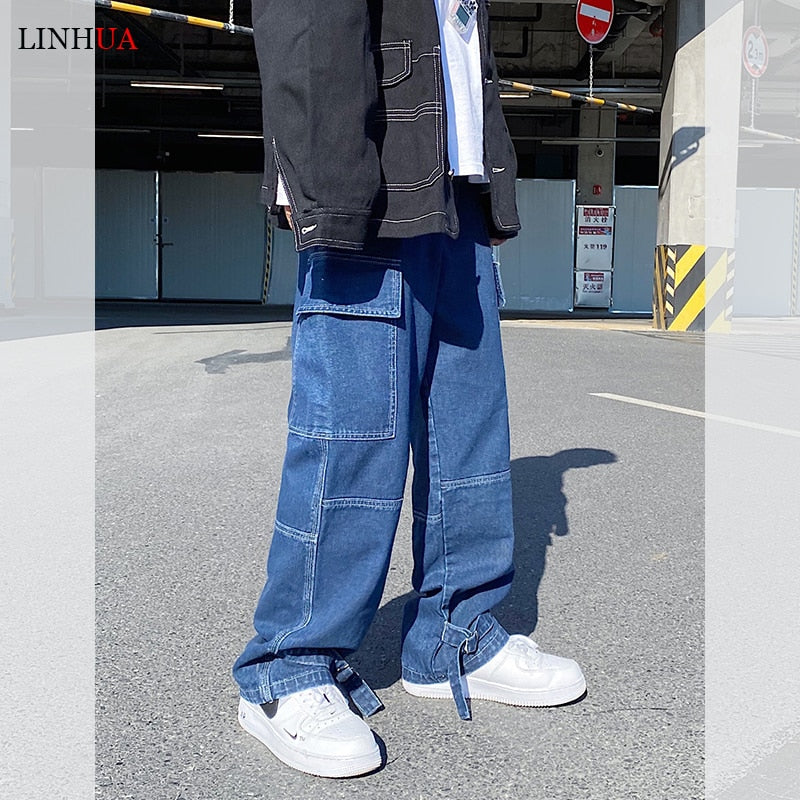 Hip Hop Streetwear Baggy Denim Jeans