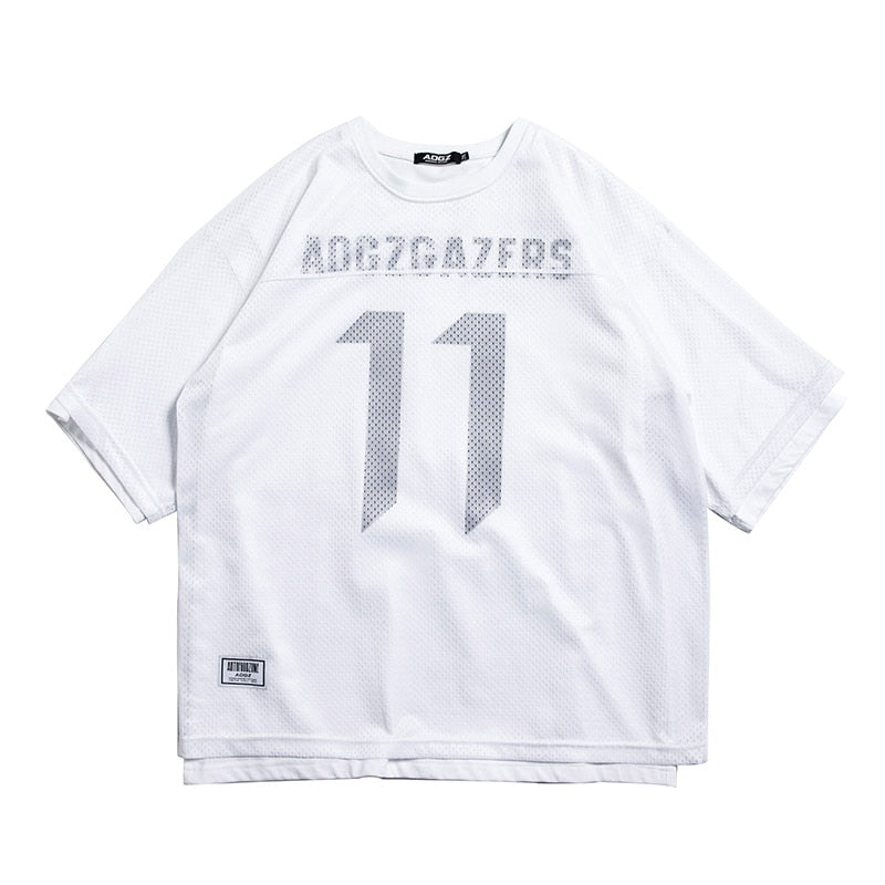 Hip Hop Sporty Mesh T-shirt