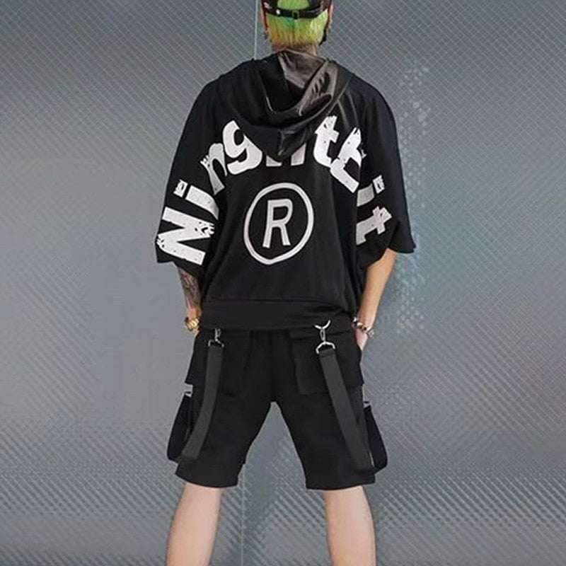 Hip Hop Punk Streetwear Cargo Shorts