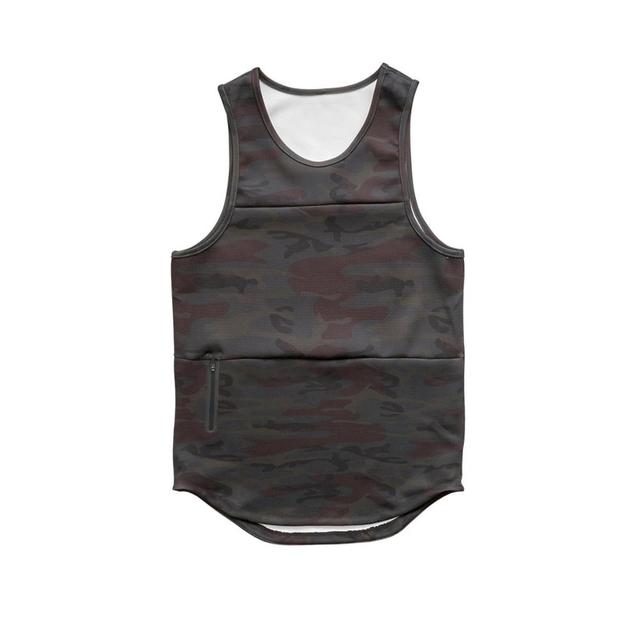 Zipper Summer Breathable Tank Tops