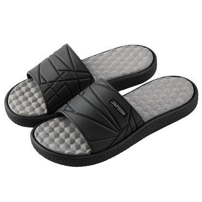 Rubber Sole Fashion Slides