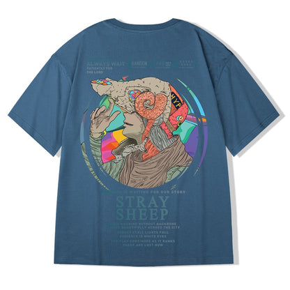 Stray Sheep Harajuku Oversized T-shirt