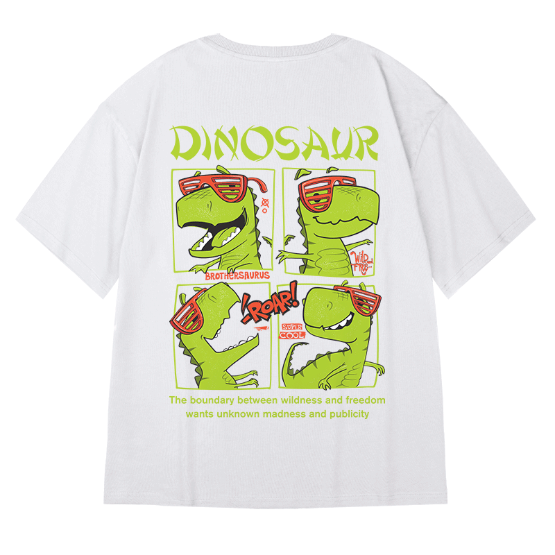 Dinosaurs Hip Hop Streetwear T-shirt