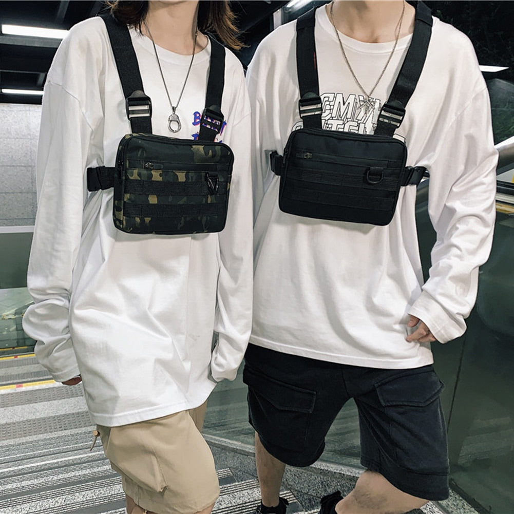 Streetwear Vest Chest Rig Bag