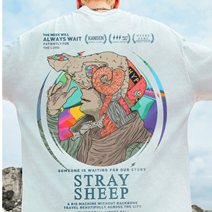 Stray Sheep Harajuku Oversized T-shirt