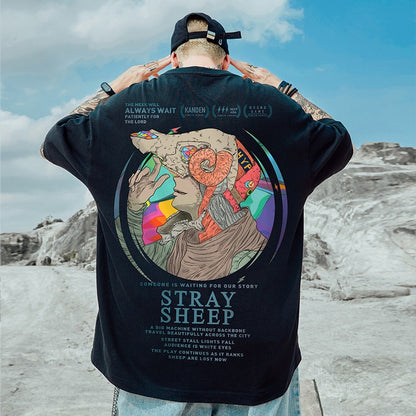 Stray Sheep Harajuku Oversized T-shirt