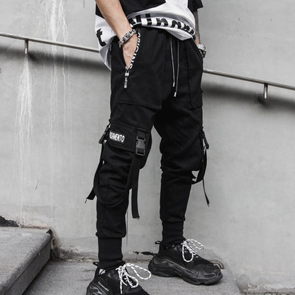 Street Harajuku Multiple Pockets Pants