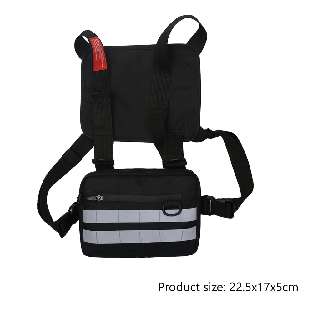 Streetwear Vest Chest Rig Bag